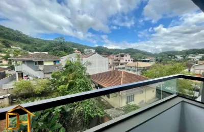 Apartamento com 1 suíte mais 2 quartos à venda no bairro iririú em joinville - sc