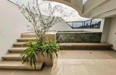Cobertura à venda, 244 m² por r$ 2.350.000,00 - jardim blumenau - blumenau/sc