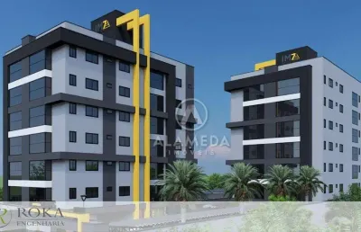 Apartamento com 2 dormitórios à venda por r$ 370.000,00 - rio morto - indaial/sc