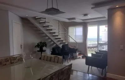 Cobertura duplex para a venda - 255m² - 5 dormitórios 2 suítes - 5 vagas cobertas - jardim aquarius