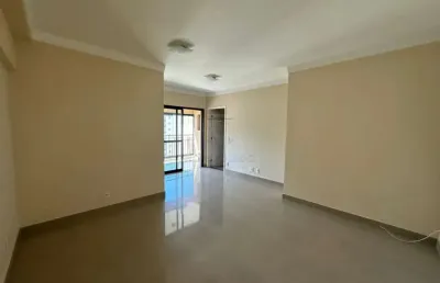 Ótimo apartamento para locação com 1 dormitório, ampla sacada, 55,00 metros no jardim aquarius.