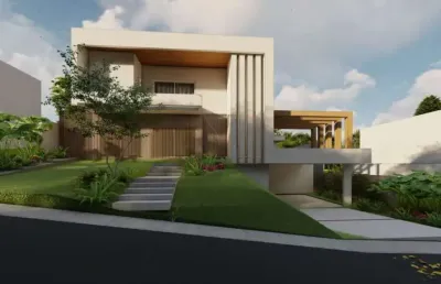 Casa à venda em condomínio de alto padrão - 500m² - 4 suítes - colinas do paratehy norte - urbanova