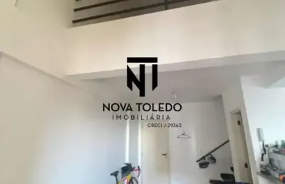 Lindo loft duplex à venda - 52m² - 1 dormitório 1suíte - parque residencial aquarius - sjc
