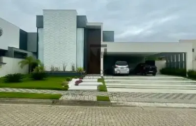 Casa condomínio - urbanova - residencial reserva paratehy - 5 suítes - 390m².