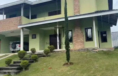 Lindo sobrado em condomínio fechado - 400m² - reserva fazenda são francisco residencial - jambeiro