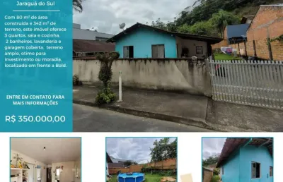 Casa à venda no bairro joão pessoa – jaraguá do sul!**