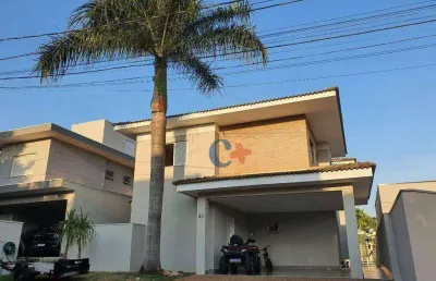 Casa com 4 dormitórios à venda, 300 m² por r$ 1.900.000,00 - condomínio green ville - paulínia/sp