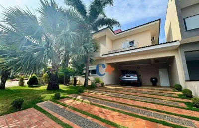 Casa com 5 dormitórios à venda, 363 m² - condomínio terras do fontanário - paulínia/sp