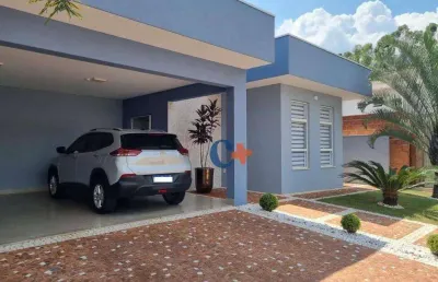 Casa com 3 dormitórios à venda, 260 m² por r$ 1.880.000,00 - condomínio athenas - paulínia/sp