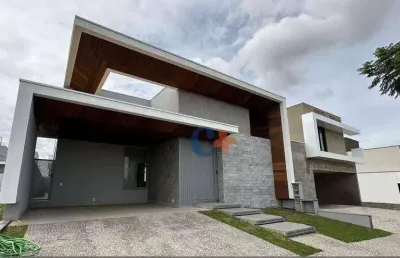 Casa à venda, 211 m² por r$ 2.250.000,00 - condomínio residencial santorini - paulínia/sp
