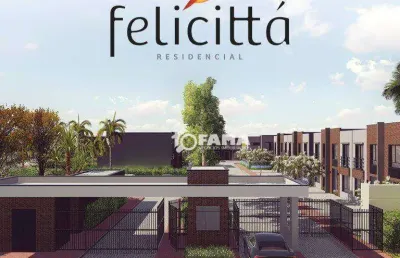 Casa à venda, 92 m² por r$ 790.000,00 - condomínio felicittá residencial - paulínia/sp