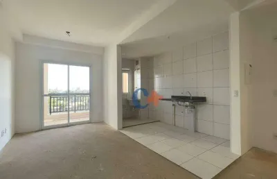 Apartamento com 2 dormitórios à venda, 60 m² por r$ 440.000,00 - città di modena - paulínia/sp