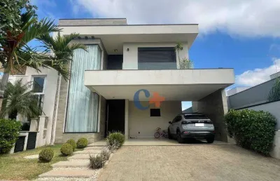 Casa com 3 dormitórios à venda, 301 m² por r$ 2.120.000,00 - condomínio residencial club portinari - paulínia/sp