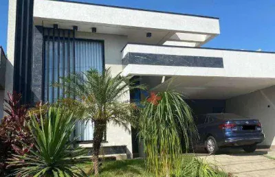 Casa com 3 dormitórios à venda, 196 m² por r$ 1.650.000,00 - condomínio residencial club portinari - paulínia/sp