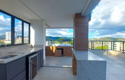 Cobertura com 5 quartos, 5 vagas, lazer,  à venda por r$ 1.990.000,00 - granbery - juiz de fora/mg