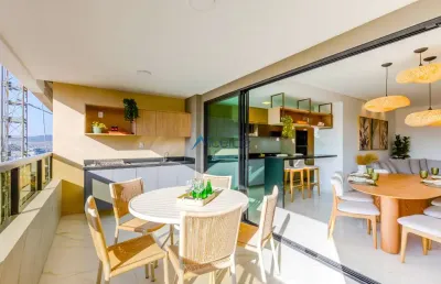 Apartamento de 03 quartos com suíte, 02 ou 03 vagas de garagem e lazer completo no estrela sul