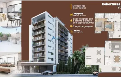 Linda cobertura com 3 quartos, sendo dois suítes, no bairro que mais cresce em juiz de fora!