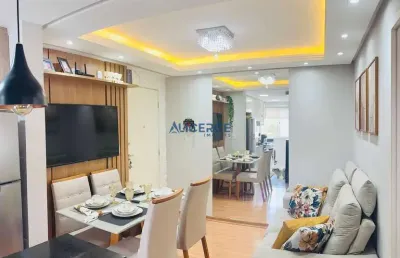 Apartamento lindo de 2 quartos com planejados - santa terezinha