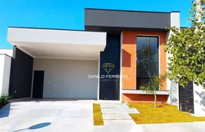 Casa com 3 dormitórios à venda, 161 m² por r$ 950.000,00 - condomínio portal ville flamboyant - porto feliz/sp