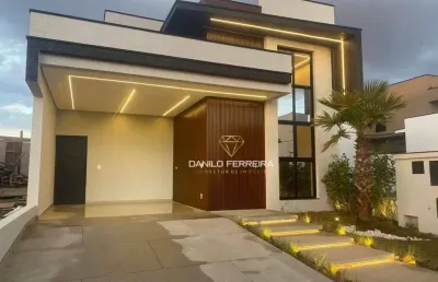 Casa com 3 dormitórios à venda, 147 m² por r$ 1.100.000,00 - condomínio villagio wanel - sorocaba/sp