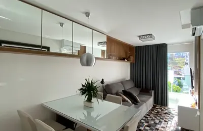 Apartamento 1 suítes mobiliado no bairro ariribá, financiamento direto com o proprietário