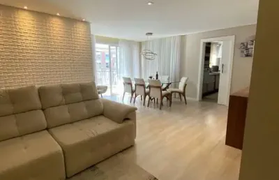 Apartamento alto padrão 128m² no bairro valparaiso - santo andré/sp