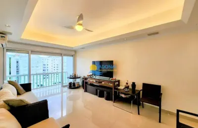 Apartamento com 3 dormitórios à venda, 120 m² por r$ 600.000,00 - pitangueiras - guarujá/sp