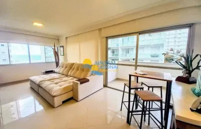 Apartamento com 4 dormitórios à venda, 130 m² por r$ 850.000,00 - pitangueiras - guarujá/sp