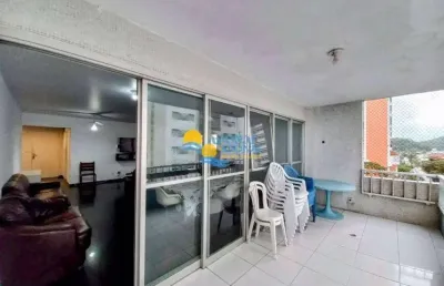 Apartamento com 3 dormitórios à venda, 163 m² por r$ 550.000,00 - pitangueiras - guarujá/sp