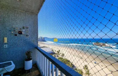 Apartamento com 2 dormitórios à venda, 100 m² por r$ 830.000,00 - pitangueiras - guarujá/sp