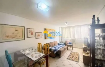 Apartamento com 2 dormitórios à venda, 73 m² por r$ 445.000,00 - pitangueiras - guarujá/sp
