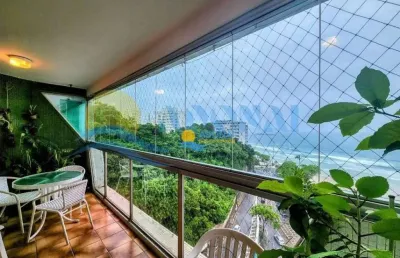 Apartamento com 3 dormitórios à venda, 140 m² por r$ 1.350.000,00 - jardim astúrias - guarujá/sp