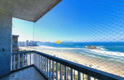 Apartamento com 3 dormitórios à venda, 130 m² por r$ 850.000,00 - pitangueiras - guarujá/sp