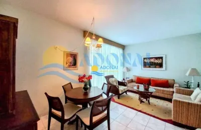 Apartamento com 2 dormitórios à venda, 110 m² por r$ 690.000,00 - pitangueiras - guarujá/sp