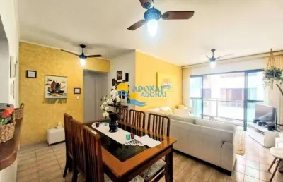 Apartamento com 2 dormitórios à venda, 90 m² por r$ 550.000,00 - jardim astúrias - guarujá/sp