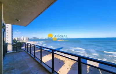 Apartamento com 3 dormitórios à venda, 200 m² por r$ 1.750.000,00 - pitangueiras - guarujá/sp