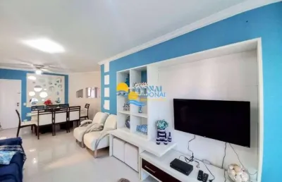 Apartamento com 4 dormitórios à venda, 120 m² por r$ 840.000,00 - pitangueiras - guarujá/sp
