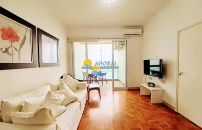 Apartamento com 2 dormitórios à venda, 120 m² por r$ 800.000,00 - pitangueiras - guarujá/sp