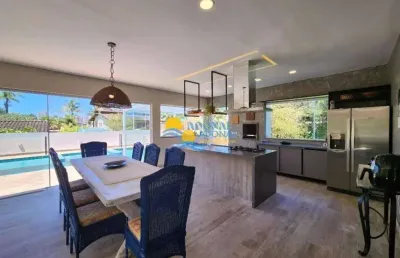 Casa com 4 dormitórios à venda, 500 m² por r$ 2.900.000,00 - enseada - guarujá/sp