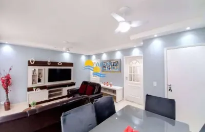 Apartamento com 3 dormitórios à venda, 95 m² por r$ 680.000,00 - pitangueiras - guarujá/sp