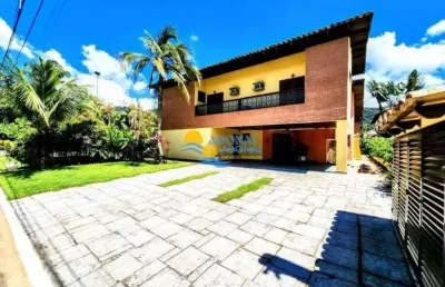 Casa com 4 dormitórios à venda, 450 m² por r$ 2.800.000,00 - enseada - guarujá/sp