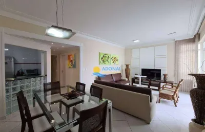 Apartamento com 3 dormitórios à venda, 137 m² por r$ 830.000,00 - pitangueiras - guarujá/sp