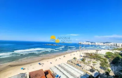 Apartamento com 3 dormitórios à venda, 210 m² por r$ 1.350.000,00 - pitangueiras - guarujá/sp
