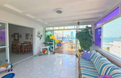 Apartamento com 3 dormitórios à venda, 200 m² por r$ 2.200.000,00 - tombo - guarujá/sp