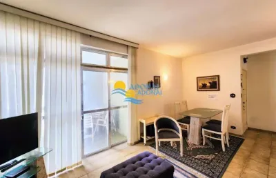 Apartamento com 2 dormitórios à venda, 110 m² por r$ 750.000,00 - pitangueiras - guarujá/sp