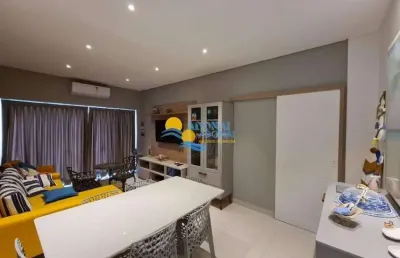 Apartamento com 3 dormitórios à venda, 85 m² por r$ 580.000,00 - pitangueiras - guarujá/sp