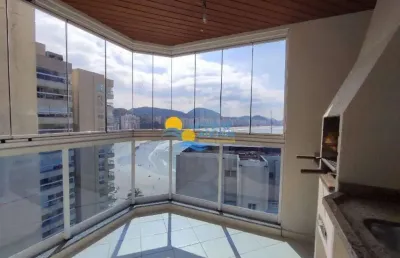 Apartamento com 3 dormitórios à venda, 98 m² por r$ 950.000,00 - jardim astúrias - guarujá/sp