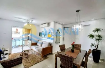 Apartamento com 3 dormitórios à venda, 98 m² por r$ 900.000,00 - jardim astúrias - guarujá/sp