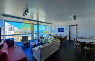 Apartamento com 5 dormitórios à venda, 202 m² por r$ 1.400.000,00 - pitangueiras - guarujá/sp