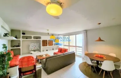 Apartamento com 3 dormitórios à venda, 111 m² por r$ 700.000,00 - pitangueiras - guarujá/sp
